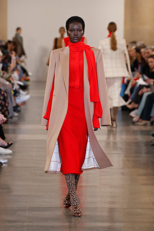 Fashion week show look